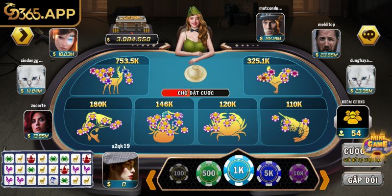 Kinh nghiệm và mẹo chơi bầu cua GD365