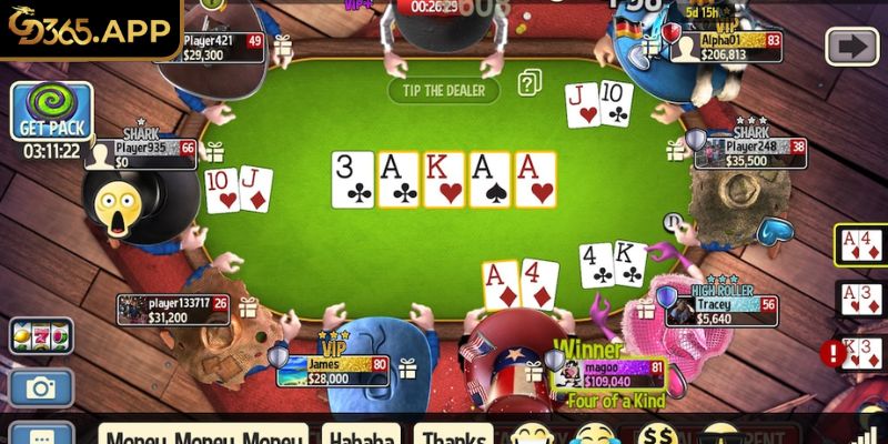 Thuật ngữ Poker GD365